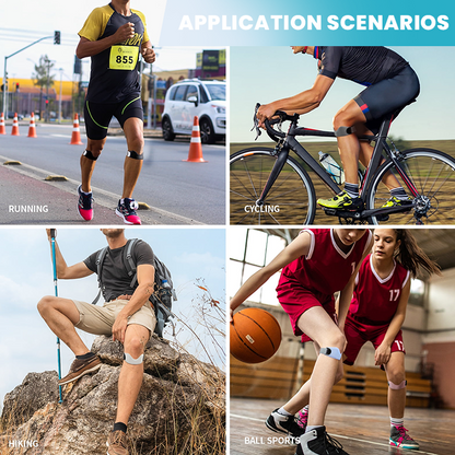 LIMETOW® Patellar Support Strap For Knee Pain and Tendonitis (2 Straps Included)