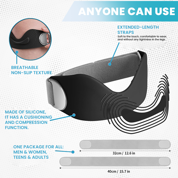 LIMETOW® Patellar Support Strap For Knee Pain and Tendonitis (2 Straps Included)