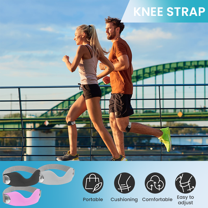 LIMETOW® Patellar Support Strap For Knee Pain and Tendonitis (2 Straps Included)