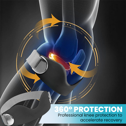 LIMETOW® Patellar Support Strap For Knee Pain and Tendonitis (2 Straps Included)