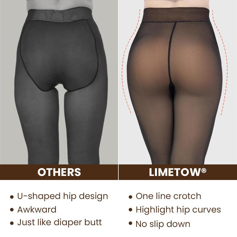 LIMETOW® Inner Fleece Translucent Pantyhose image LIMETOW® Inner Fleece Translucent Pantyhose