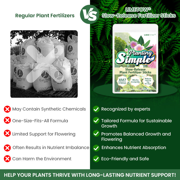 LIMETOW™ Slow-Release Plant Fertilizer Sticks