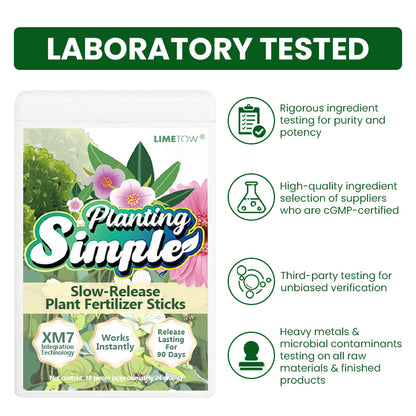 LIMETOW™ Slow-Release Plant Fertilizer Sticks